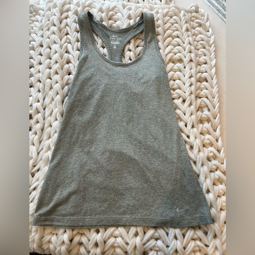 Nike Dry Fit women’s tank top grey Small